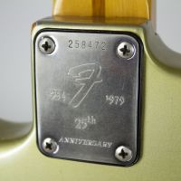 Fender 25th Anniversary Stratocaster Silver Metallic 1979 USA электрогитара