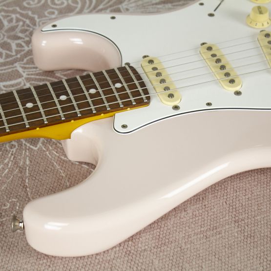 CoolZ Stratocaster ZST-1R Shell Pink 2009 Japan электрогитара