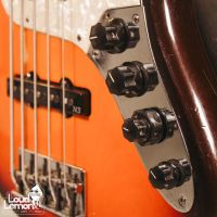 Fender American Deluxe Jazz Bass V Fretless Sunburst 1996 USA бас-гитара