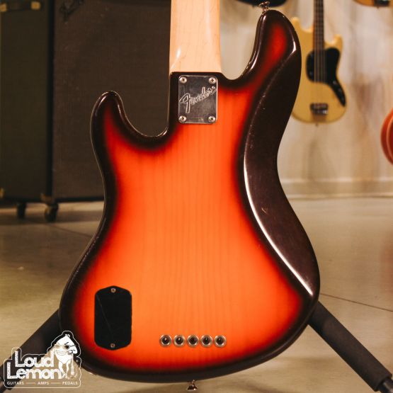 Fender American Deluxe Jazz Bass V Fretless Sunburst 1996 USA бас-гитара
