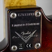 Fender Custom Shop Limited 1963 Journeyman Stratocaster Sparkle Sunburst 2017 NAMM USA электрогитара