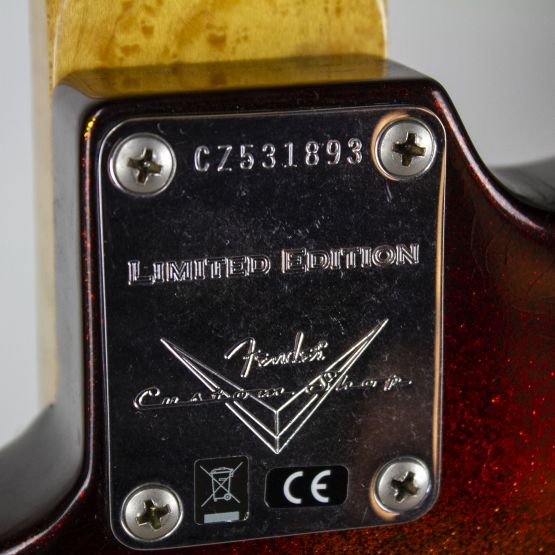 Fender Custom Shop Limited 1963 Journeyman Stratocaster Sparkle Sunburst 2017 NAMM USA электрогитара