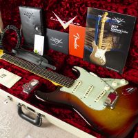 Fender Custom Shop Limited 1963 Journeyman Stratocaster Sparkle Sunburst 2017 NAMM USA электрогитара