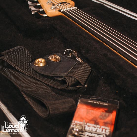 Fender American Deluxe Jazz Bass V Fretless Sunburst 1996 USA бас-гитара