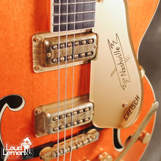 Gretsch 6120W Nashville Orange 1990 Japan электрогитара