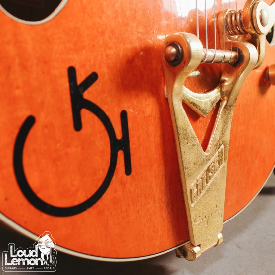 Gretsch 6120W Nashville Orange 1990 Japan электрогитара