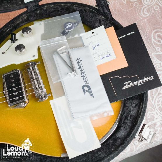 Duesenberg 52 Senior Gold Top 2010 Germany электрогитара