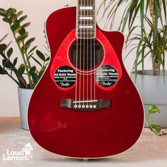 Fender Dick Dale Signature Malibu Surfin' Red 2012 China акустическая гитара