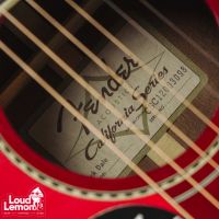 Fender Dick Dale Signature Malibu Surfin' Red 2012 China акустическая гитара