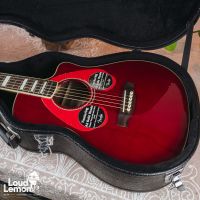 Fender Dick Dale Signature Malibu Surfin' Red 2012 China акустическая гитара