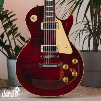Gibson Les Paul Deluxe Limited Edition Wine Red 1999 USA электрогитара
