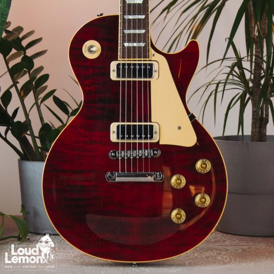 Gibson Les Paul Deluxe Limited Edition Wine Red 1999 USA электрогитара