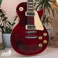 Gibson Les Paul Deluxe Limited Edition Wine Red 1999 USA электрогитара