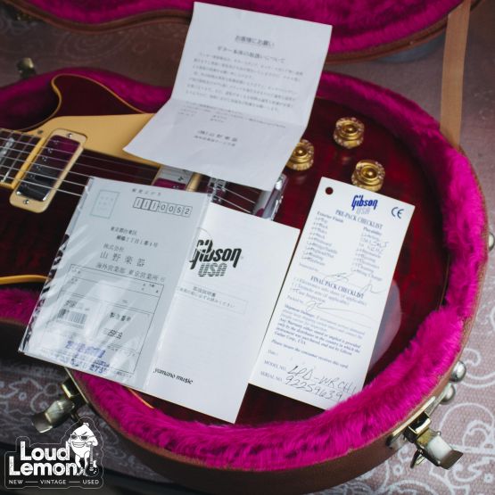 Gibson Les Paul Deluxe Limited Edition Wine Red 1999 USA электрогитара