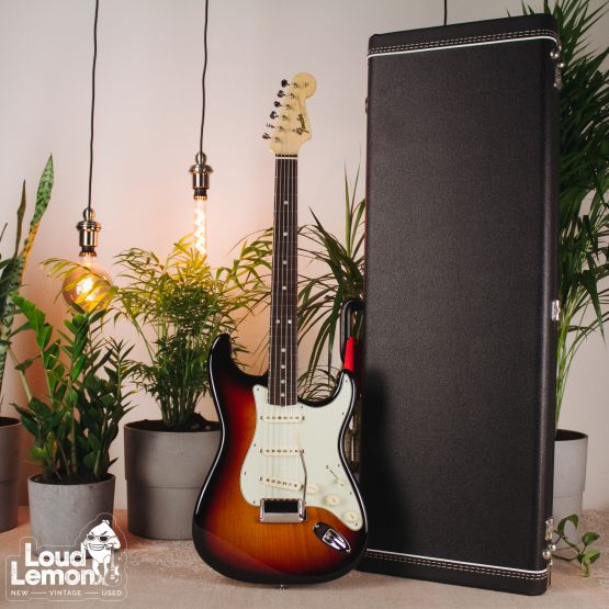 Fender American Original 60's Stratocaster Sunburst 2017 USA электрогитара