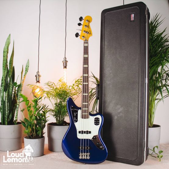 Fender Jaguar Bass MIJ Cobalt Blue 2007 Japan бас-гитара