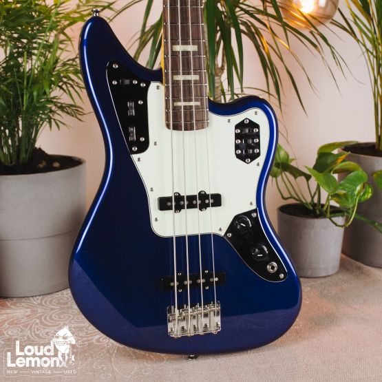 Fender Jaguar Bass MIJ Cobalt Blue 2007 Japan бас-гитара