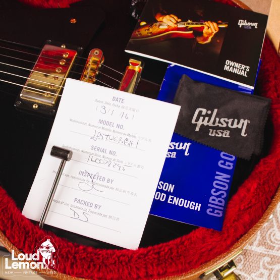 Gibson Les Paul Studio Ebony 2016 USA электрогитара