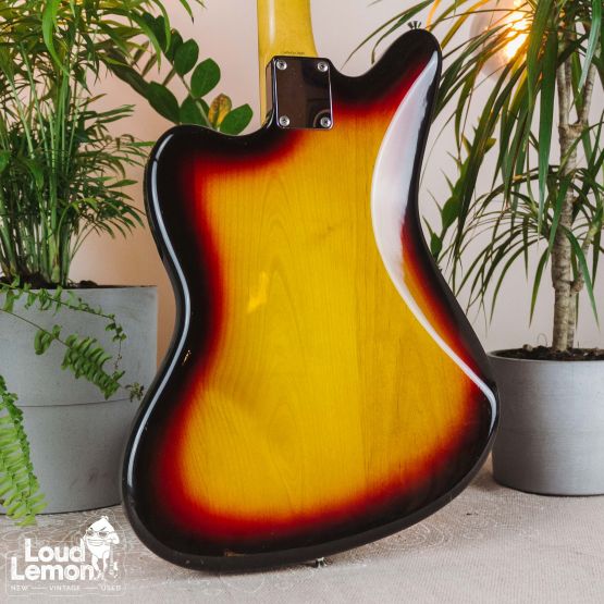 Fender Jazzmaster JM66 CIJ 2002 Sunburst Japan электрогитара