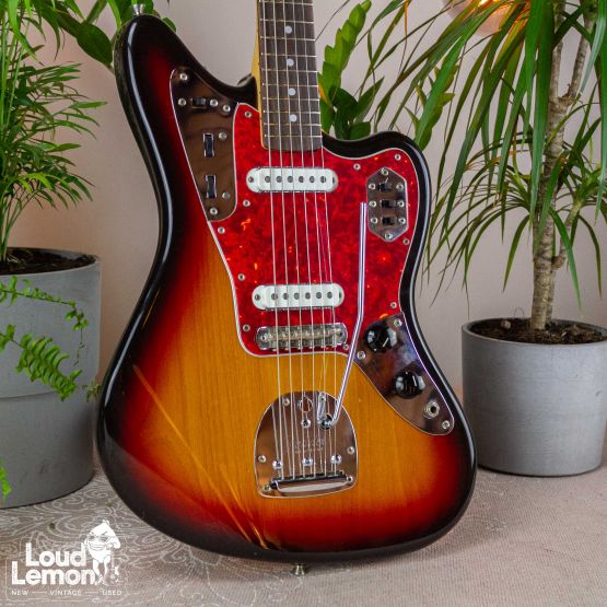 Fender Jaguar JG-66 Sunburst 1997 Japan электрогитара