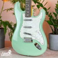 Squier Vintage Modified Stratocaster Surf Green 2011 Indonesia электрогитара