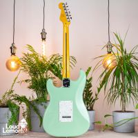 Squier Vintage Modified Stratocaster Surf Green 2011 Indonesia электрогитара