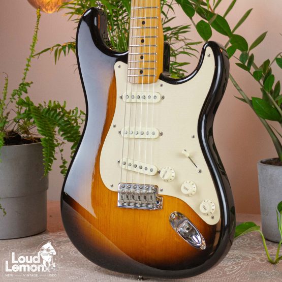Fender Stratocaster Classic 50's Sunburst 2005 Mexico электрогитара