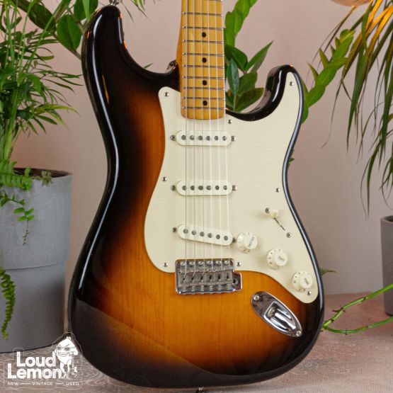 Fender Stratocaster Classic 50's Sunburst 2005 Mexico электрогитара