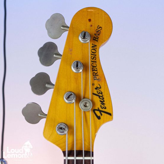 Fender Precision Bass Custom Order White 1994 Japan бас-гитара