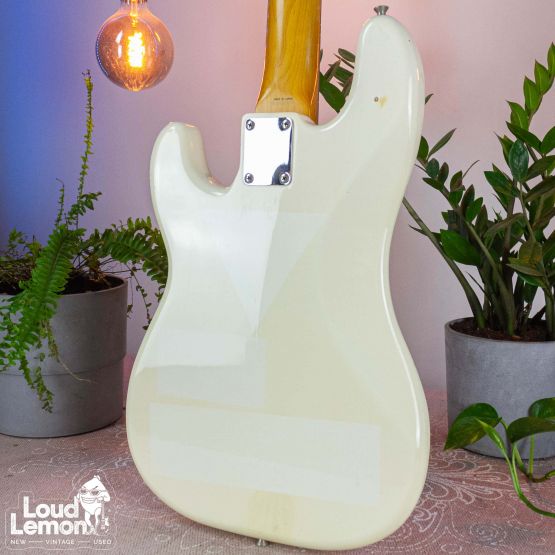 Fender Precision Bass Custom Order White 1994 Japan бас-гитара