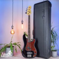 Fender American Standard Precision Bass Black 2008 USA бас-гитара