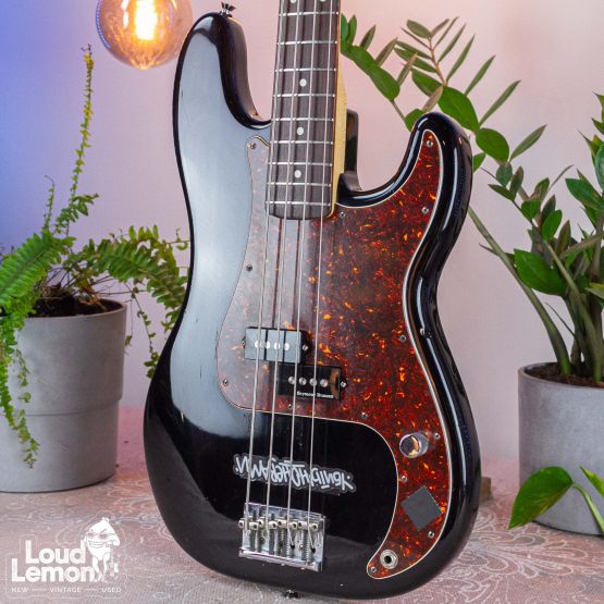 Fender American Standard Precision Bass Black 2008 USA бас-гитара