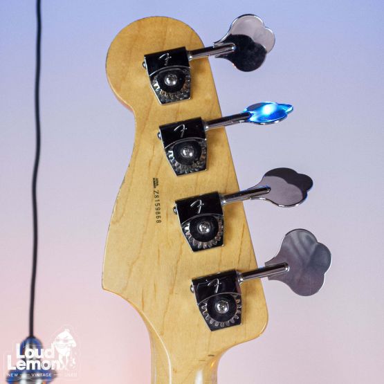 Fender American Standard Precision Bass Black 2008 USA бас-гитара