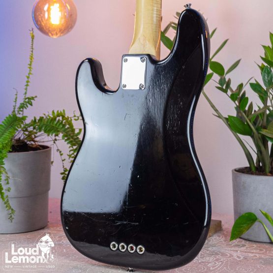 Fender American Standard Precision Bass Black 2008 USA бас-гитара