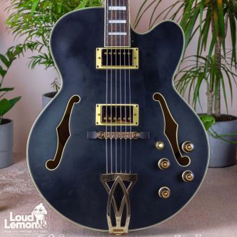 Ibanez AF75G Artcore Series Flat Black 2017 China электрогитара