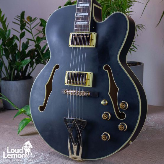 Ibanez AF75G Artcore Series Flat Black 2017 China электрогитара
