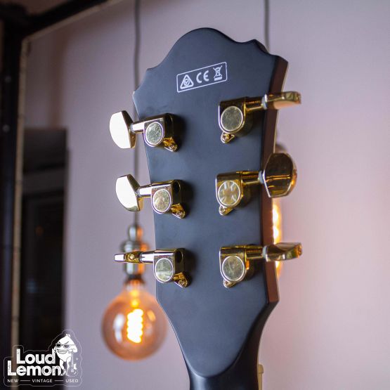 Ibanez AF75G Artcore Series Flat Black 2017 China электрогитара