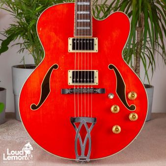 Ibanez Artcore AF75D-TOR-12-02 Trans Orange 2008 China электрогитара