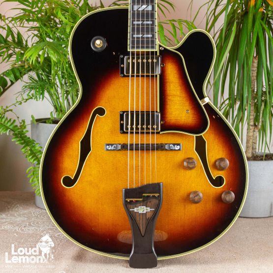 Ibanez GB-200 George Benson Signature Brown Sunburst 2009 Japan электрогитара