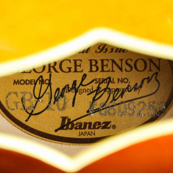 Ibanez George Benson GB10 Brown Sunburst 2008 Japan электрогитара