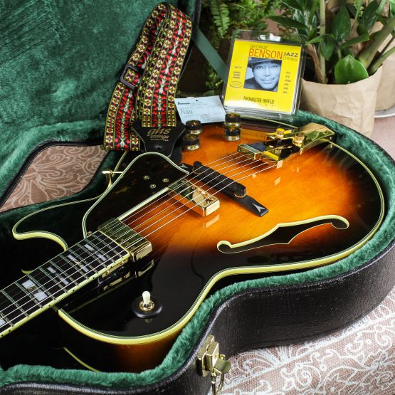 Ibanez George Benson GB10 Brown Sunburst 2008 Japan электрогитара