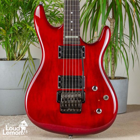 Ibanez JS100 Joe Satriani Transparent Red 2006 Korea электрогитара