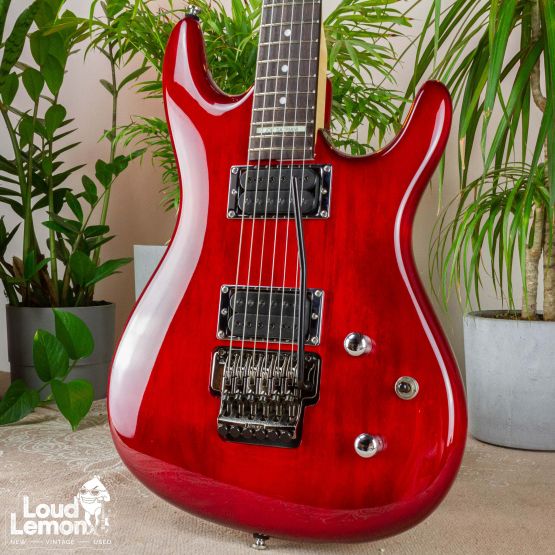 Ibanez JS100 Joe Satriani Transparent Red 2006 Korea электрогитара