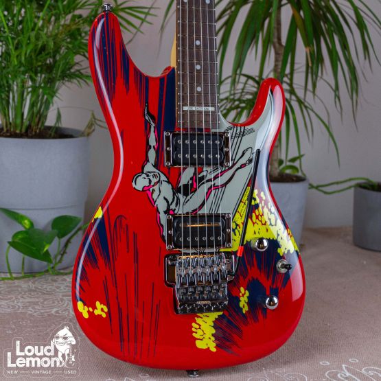 Ibanez JS20th Joe Satriani Silver Surfer 2008 Korea электрогитара