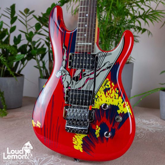 Ibanez JS20th Joe Satriani Silver Surfer 2008 Korea электрогитара