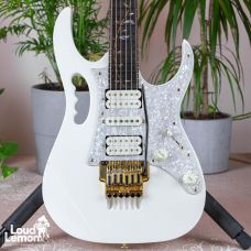 Ibanez Prestige JEM7V WH Steve Vai Signature White 2007 Japan электрогитара