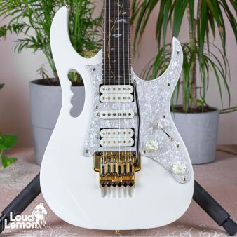 Ibanez Prestige JEM7V WH Steve Vai Signature White 2007 Japan электрогитара