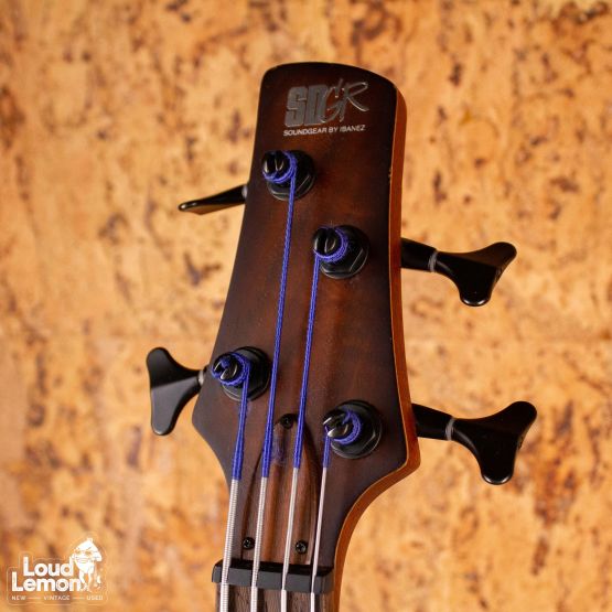 Ibanez SHR500F Natural Browned Burst Flat 2018 Indonesia безладовая бас-гитара