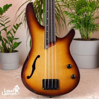 Ibanez SHR500F Natural Browned Burst Flat 2018 Indonesia безладовая бас-гитара