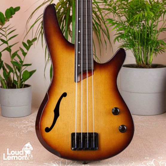 Ibanez SHR500F Natural Browned Burst Flat 2018 Indonesia безладовая бас-гитара